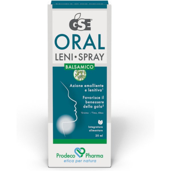GSE Oral Leni Spray Per La Gola Da 20Ml-image