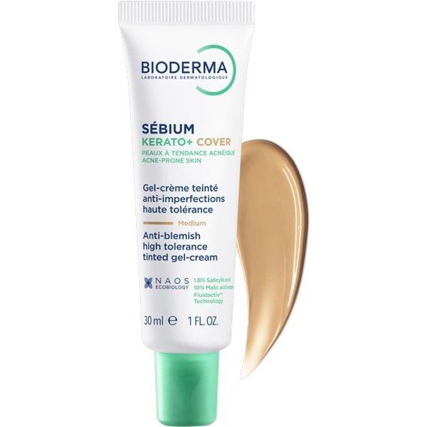 Bioderma Sebium Kerato+ Cover Gel Crema Anti-Imperfezioni 30 Ml-image