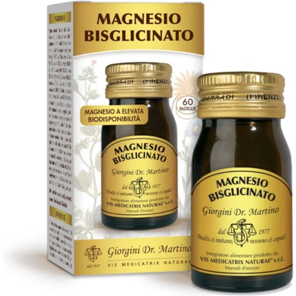 Dr.Giorgini Magnesio Bisglicinato Integratore - 60 Pastiglie-image