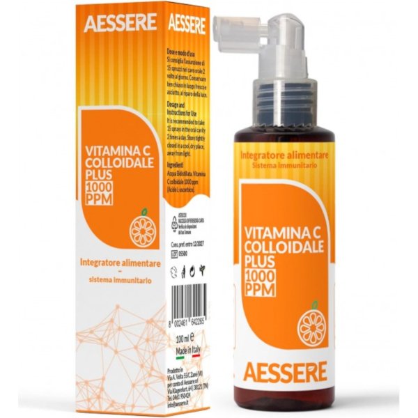 Aessere Vitamina C Colloidale Plus Spray 100Ml-image