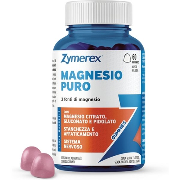 Zymerex Magnesio Puro Integratore 60 Gommose-image