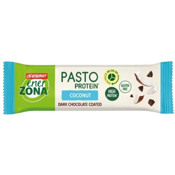 Enervit Pasto Protein Barretta Gusto Cocco E Fondente 60G-image