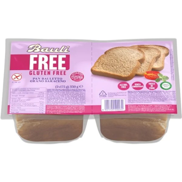 Bauli Gluten Free Pan Bauletto Grano Saraceno Da 350G-image