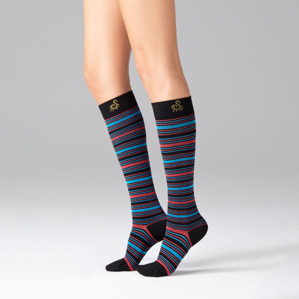 Solidea Gambaletti Stripe Game Altair Nero - Taglia XXL-image