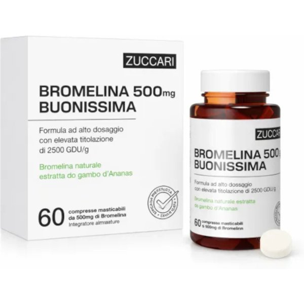 Bromelina 500Mg Buonissima 60 Compresse-image