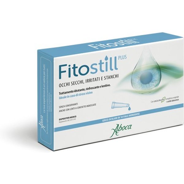 Fitostill Plus Gocce Oculari Di Aboca 10 Flaconcini Da 5Ml-image