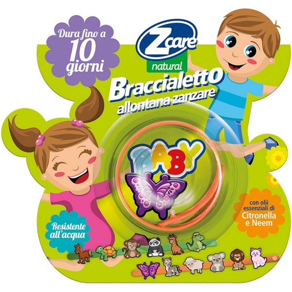 Zcare Natural Baby Braccialetto Allontana Zanzare-image
