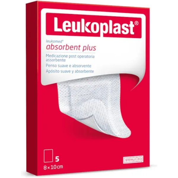 Leukomed Medicazione TNT 8X10Cm 5 Pezzi-image