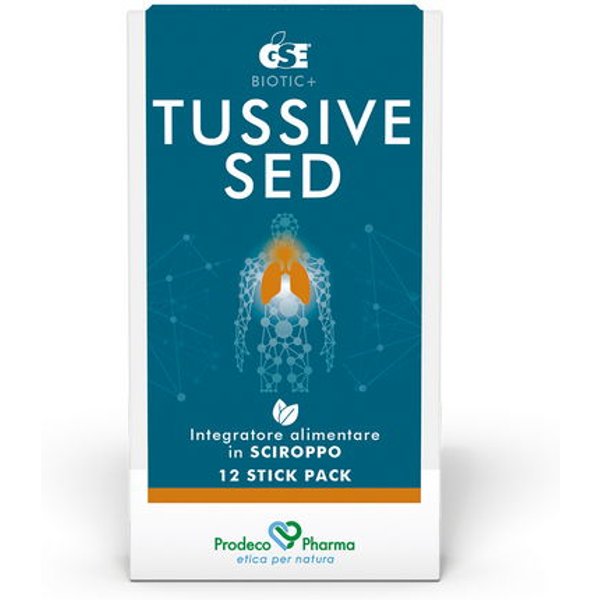 Gse Tussive Sed Sciroppo 12 Stick Pack-image