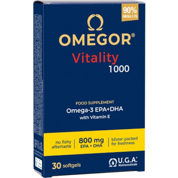 Omegor Vitality 1000 Da 30 Capsule Molli-image