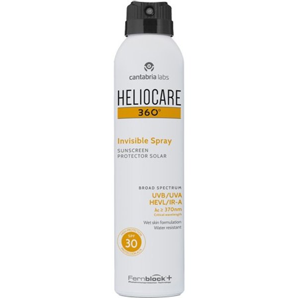 Heliocare 360 Invisible Spray SPF30 Solare Corpo Trasparente 200Ml-image
