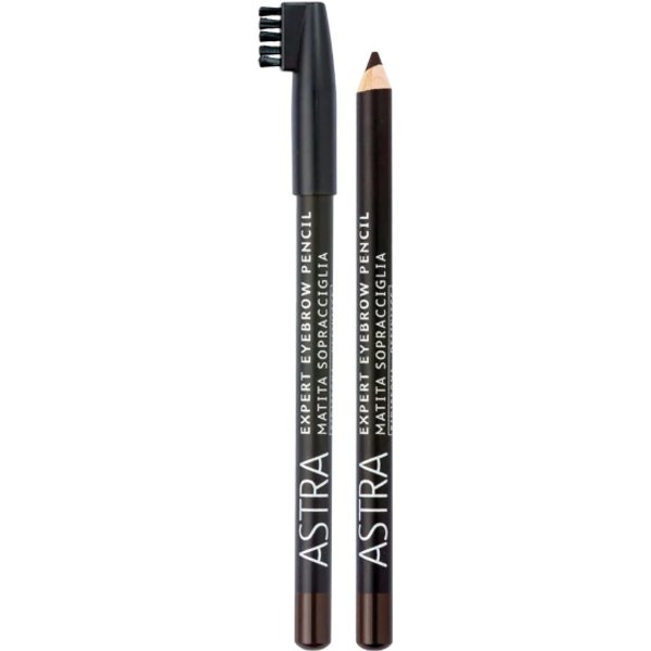 Astra Expert Eye Brow Pencil N. EB1 Black – Matita Sopracciglia Con Pettinino-image