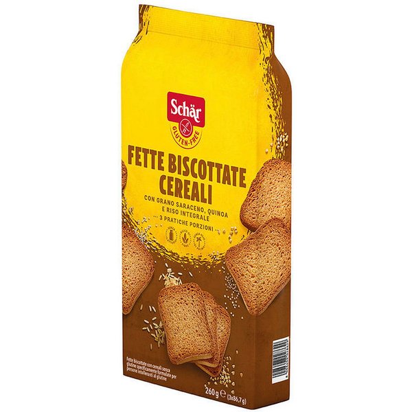 Schar Fette Biscottate Cereali 3 Porzioni Da 86,7 G-image