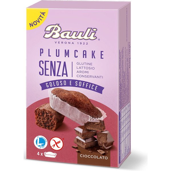 Bauli Plumcake Senza Al Cioccolato 4 Pezzi X 33 G-image