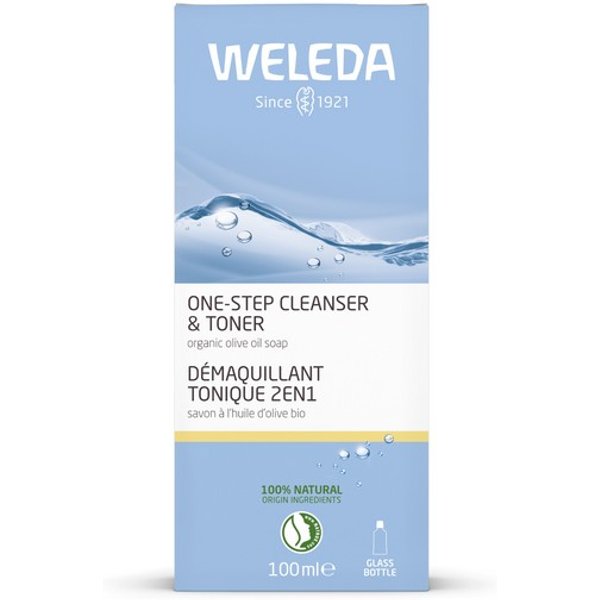 Weleda Latte E Tonico 2 In 1 Viso Detergente Delicato 100Ml-image