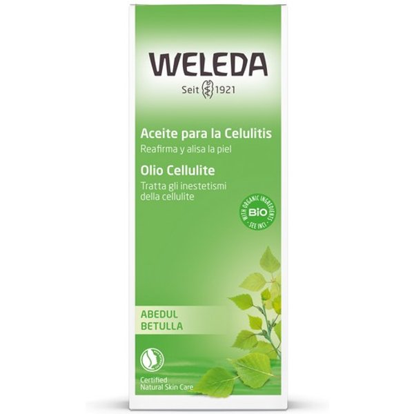 Weleda Olio Cellulite Alla Betulla Tonificante E Naturale 100Ml-image