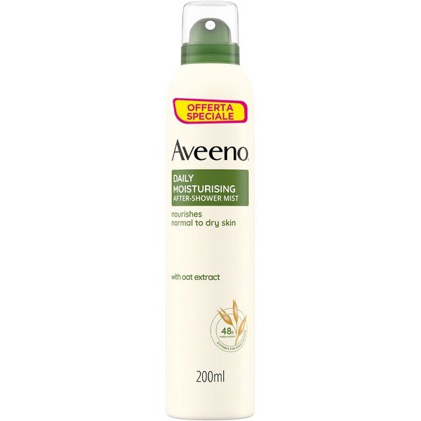 Aveeno Spray Corpo Dopo Doccia Per Pelle Secca 200Ml-image