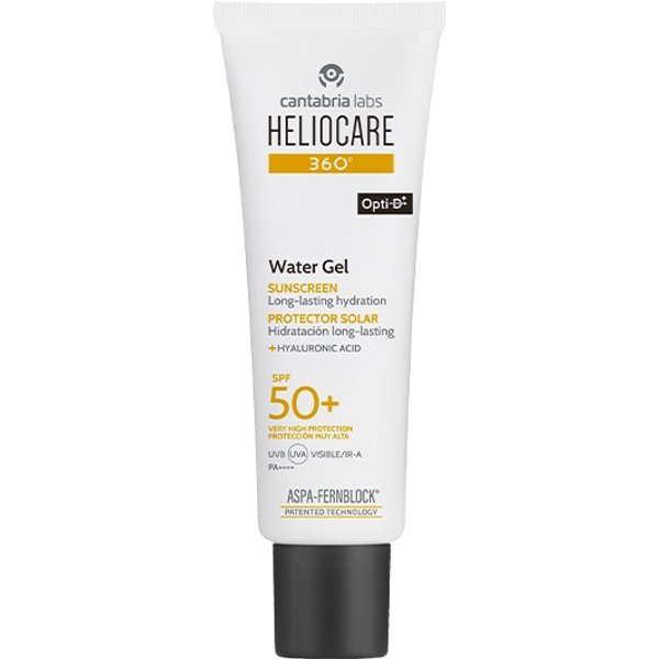 Heliocare 360 Water Gel SPF50+ Solare Viso Texture Fresca Idratante 50Ml-image