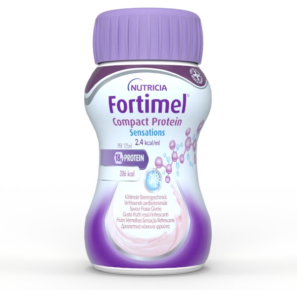 Fortimel Compact Protein Cool Frutti Rossi 4X125Ml-image