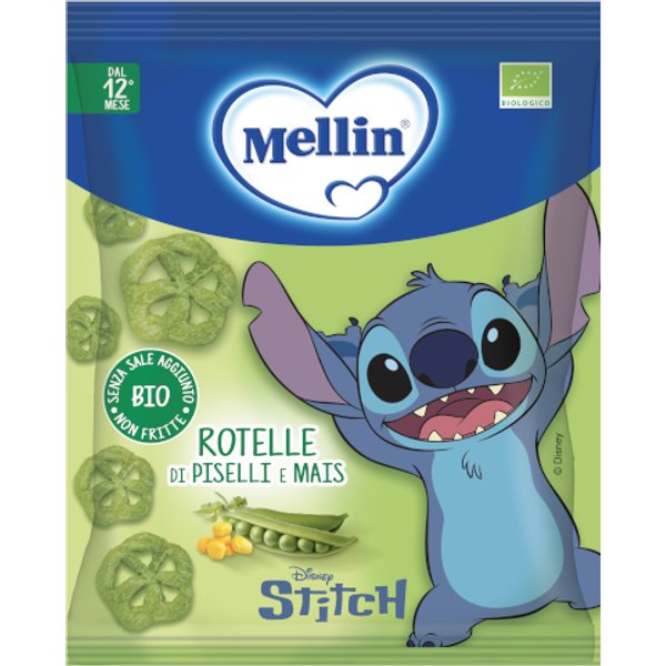 Mellin Snack Rotelle Di Piselli 20G-image