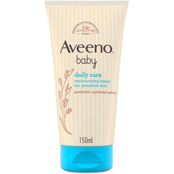 Aveeno Baby Daily Care Crema Idratante Viso E Corpo Per Bambini Con Avena Ad Assorbimento Rapido 150 Ml-image