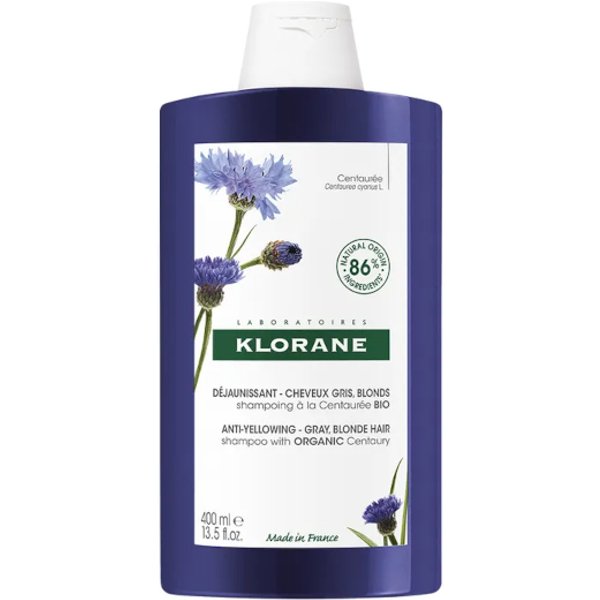 Klorane Shampoo Alla Centaurea Bio Anti-Ingiallimento 400Ml-image