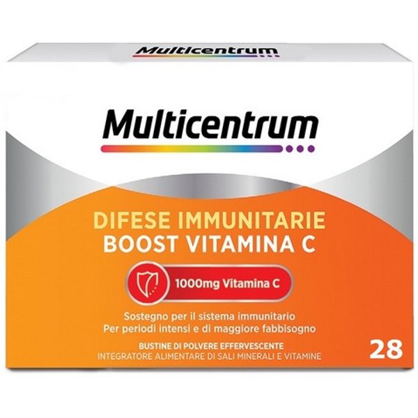 Multicentrum Difese Immunitarie – 14 Bustine Integratore Vitamina C, D, Zinco-image