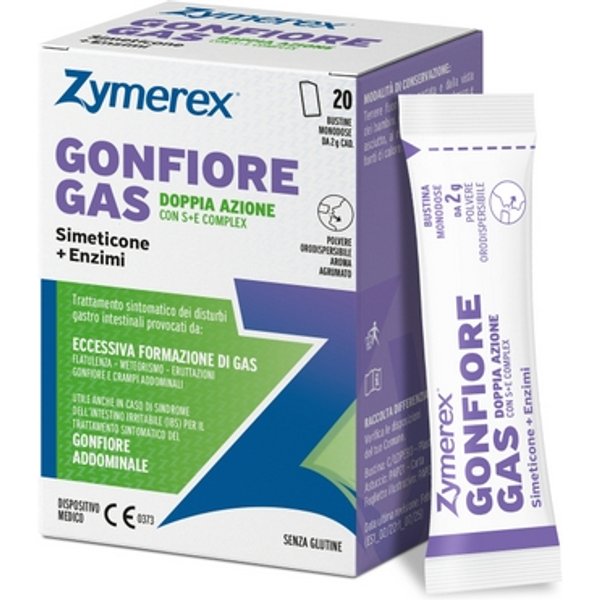 Zymerex Gas Doppia Azione Pancia 20 Bustine-image
