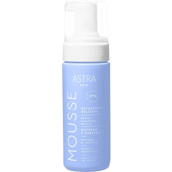 Astra Skin Mousse Detergente Viso Delicata – Flacone 150 Ml-image