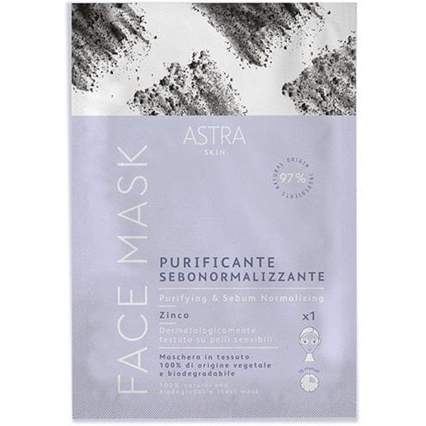 Astra Maschera Viso Purificante Sebonormalizzante 1 Pezzo-image