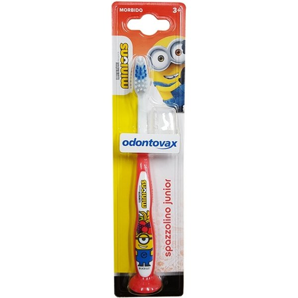 Odontovax Junior Minions Spazzolino Per Bambini Setole Morbide Rosso-image