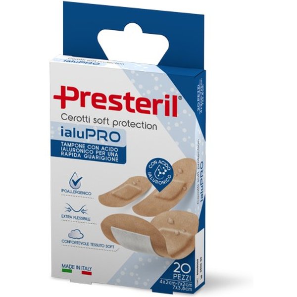 Presteril Cerotti Ialupro Assortiti 3 F.Ti - 20 Pezzi-image