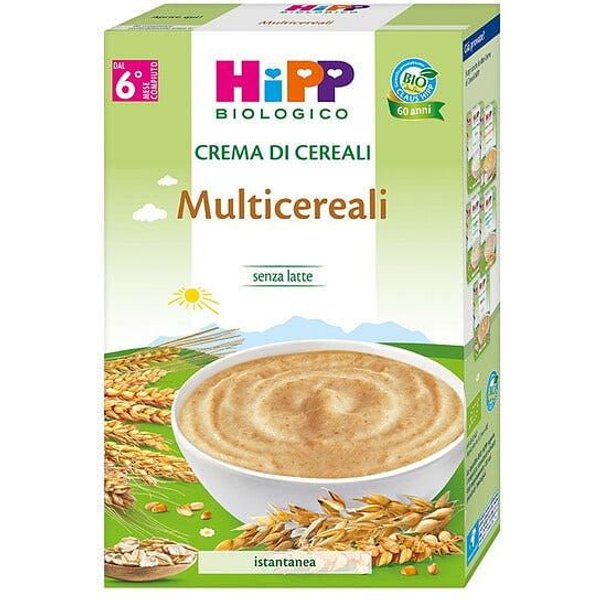 Hipp Crema Di Cereali Multicereali Bio 6 Mesi 200G Bimbi-image