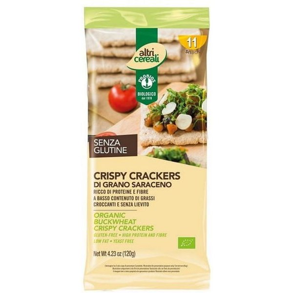 Probios Crispy Crackers Grano Saraceno 120 G-image
