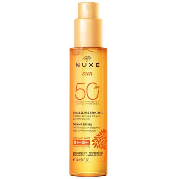 Nuxe Sun Olio Solare Viso/Corpo Spf50 150 Ml-image