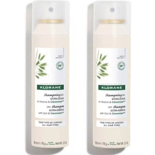 Klorane Shampoo Duo Secco Extra Delicato Avena E Ceramidi-image