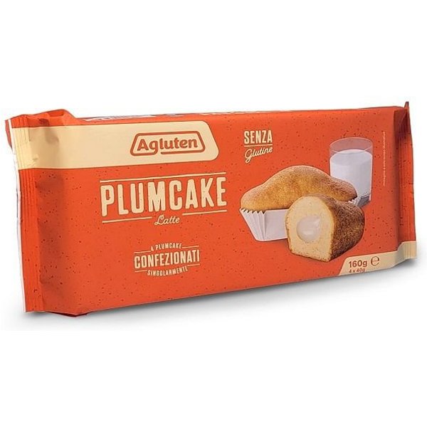 Agluten Plumcake Latte 4 X 40 G-image