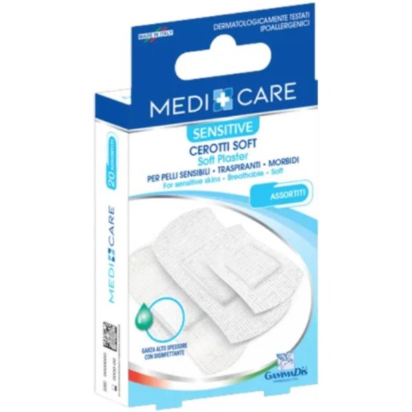 Cerotti Medicare Sensitive TNT 10X10 Da 4 Pezzi-image