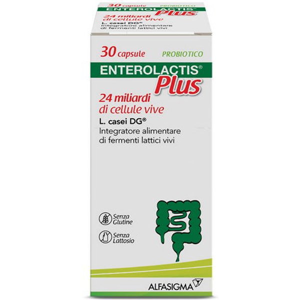 Enterolactis Plus Con Fermenti Lattici Vivi 30 Capsule-image