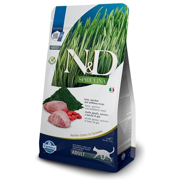 N&D Spir Lamb CAT Adult 1,5KG-image