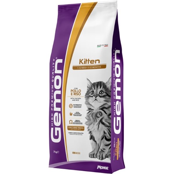 Gemon Kitten Pollo Riso 7KG-image