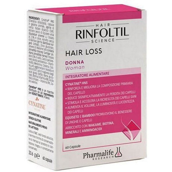 Rinfoltil Hair Loss Donna Integratore Capelli 60 Capsule-image