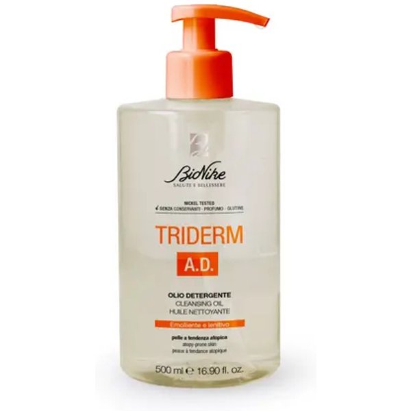 Bionike Triderm A.D. Olio Detergente 500Ml-image