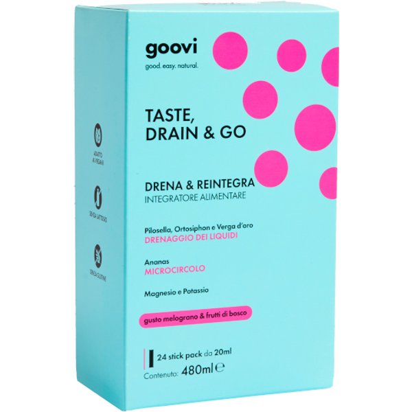 Goovi Drenante Melograno E Frutti Di Bosco 24 Stick Pack-image