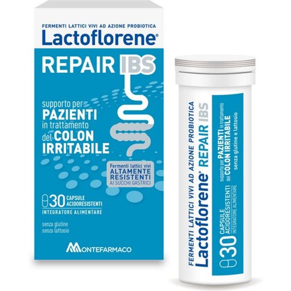 Lactoflorene Repair IBS 30 Capsule Montefarmaco Integratore Intestino-image