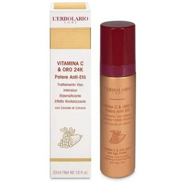 Vitamina C E Oro Trattamento Intensivo Ridensificante Rivitalizzante 50 Ml-image