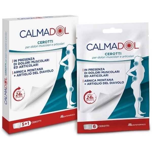 Calmadol Cerotto Arnica E Artiglio Del Diavolo - Dolori Muscolari E Articolari-image