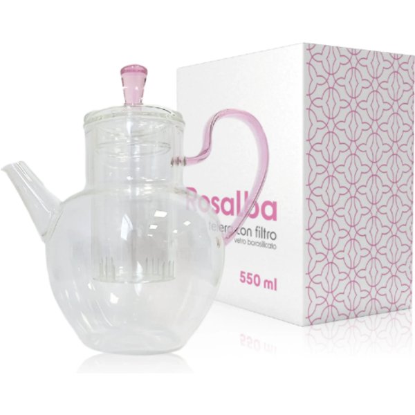 Teiera In Vetro Borosilicato - Rosalba Da 550Ml-image