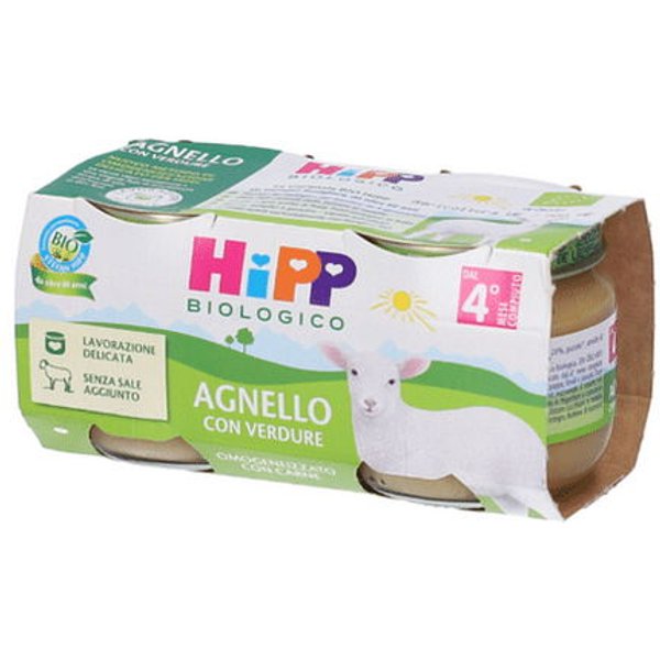 Hipp Bio Omog Agnello VER2X80G-image