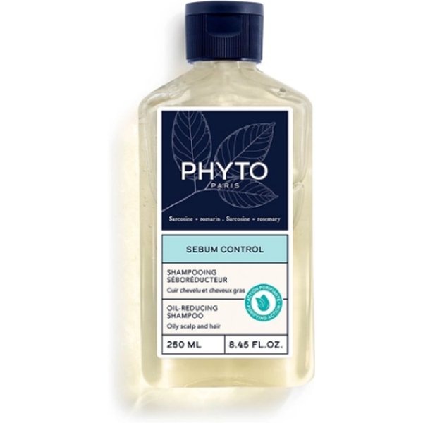Phyto Sebo Control Shampoo Seboregolatore Cuoio Capelluto E Capelli Grassi 250Ml-image